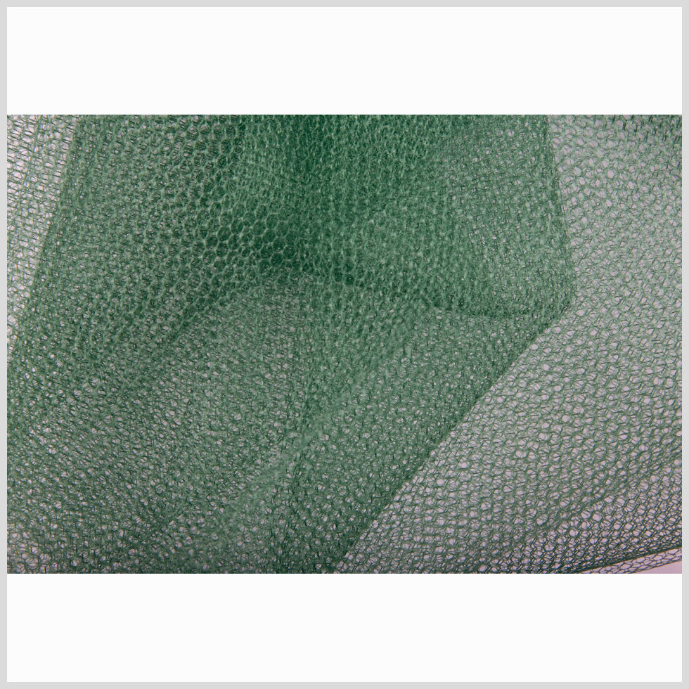 Nylon Net Tulle - Emerald - Gianna Collection Full Nylon Net Tulle - Emerald - Gianna Collection Full