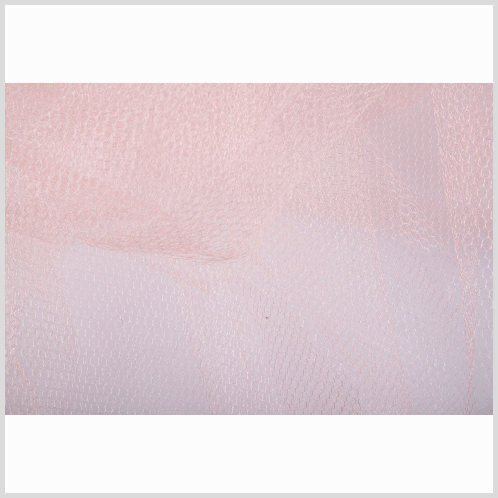 Nylon Net Tulle - Peach - Gianna Collection Full Nylon Net Tulle - Peach - Gianna Collection Full