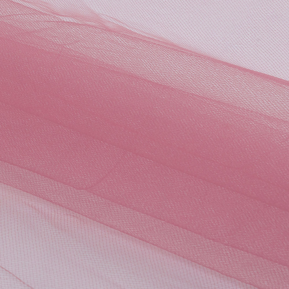 Nylon Tulle 54" - Dusty Rose - Pavlova Collection Folded Nylon Tulle 54" - Dusty Rose - Pavlova Collection Folded
