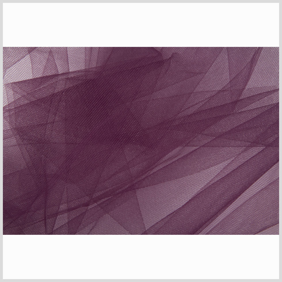 Nylon Tulle 54" - Eggplant - Pavlova Collection Nylon Tulle 54" - Eggplant - Pavlova Collection