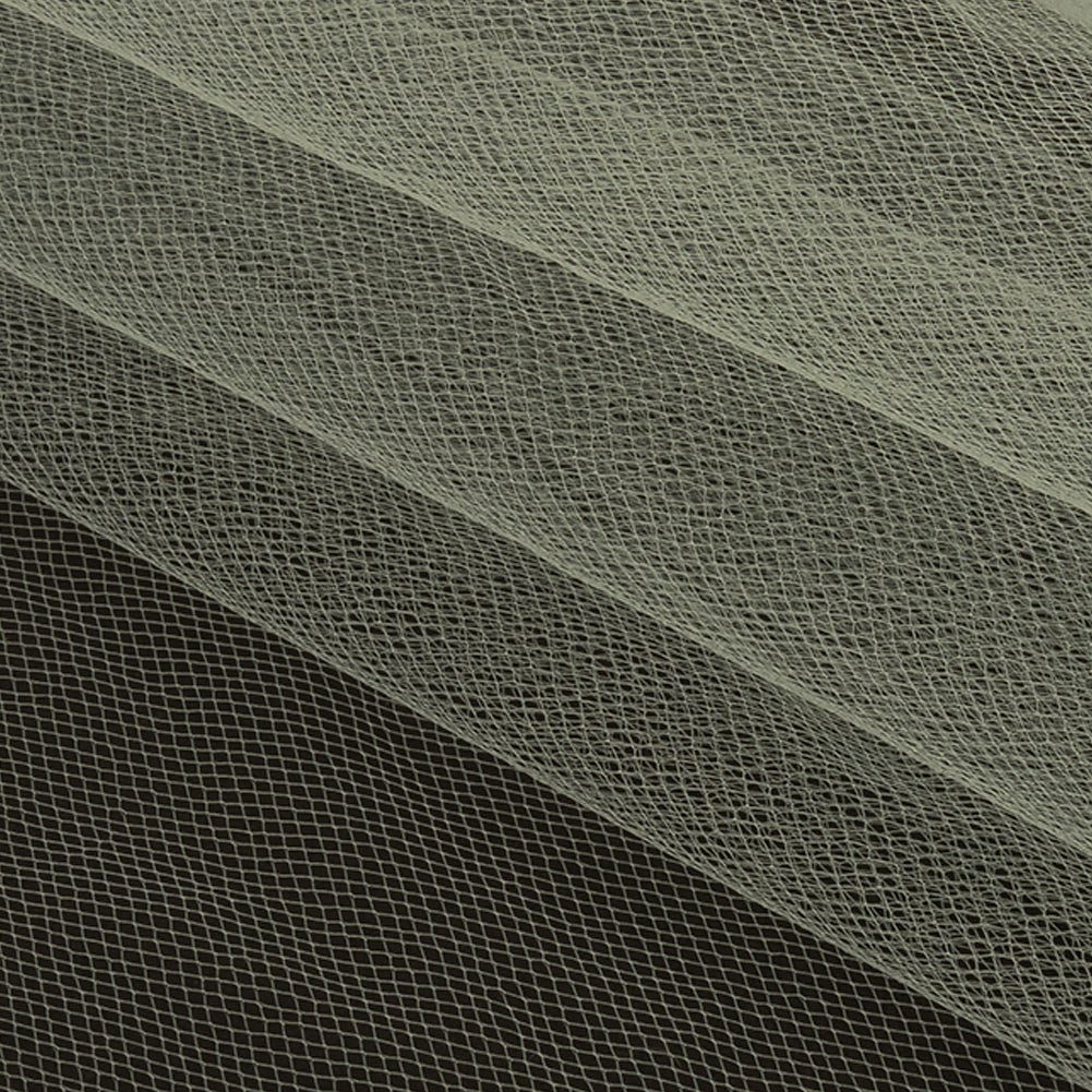 Nylon Tulle 54" - Gray - Pavlova Collection Folded Nylon Tulle 54" - Gray - Pavlova Collection Folded