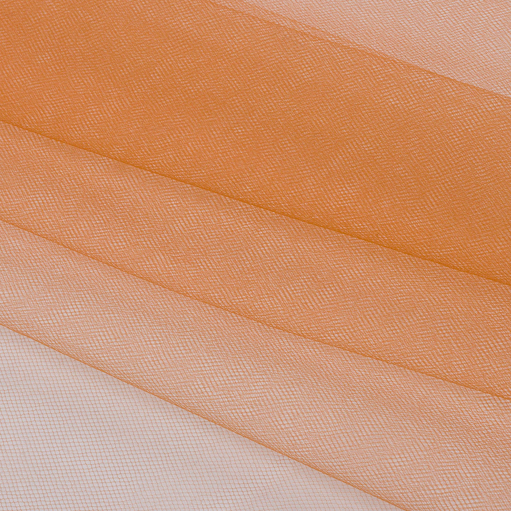 Nylon Tulle 108" - Copper - Pavlova Wide Collection Folded Nylon Tulle 108" - Copper - Pavlova Wide Collection Folded