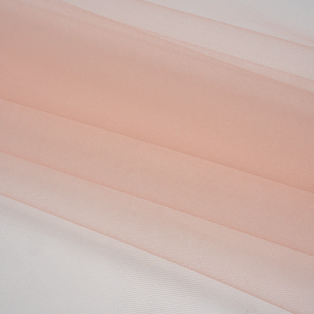 Nylon Tulle 108" - Peach - Pavlova Wide Collection Nylon Tulle 108" - Peach - Pavlova Wide Collection