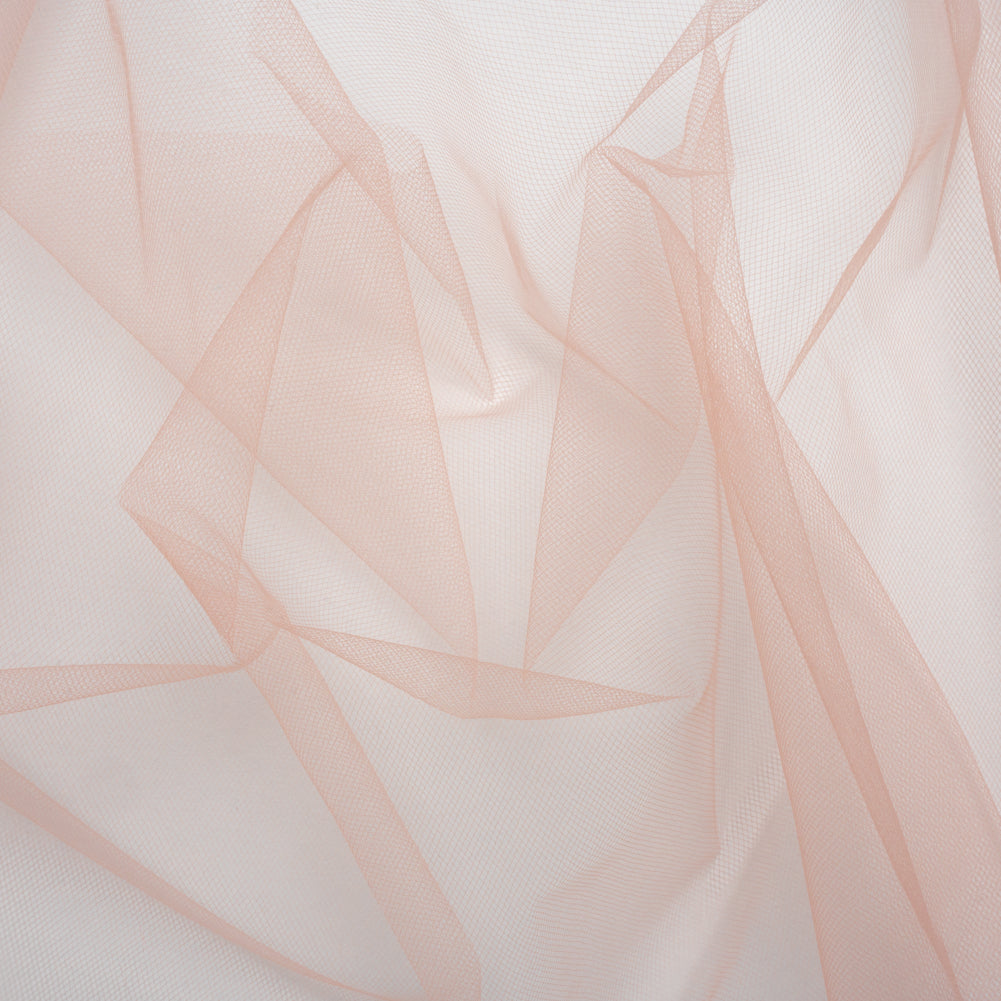 Nylon Tulle 108" - Peach - Pavlova Wide Collection Nylon Tulle 108" - Peach - Pavlova Wide Collection