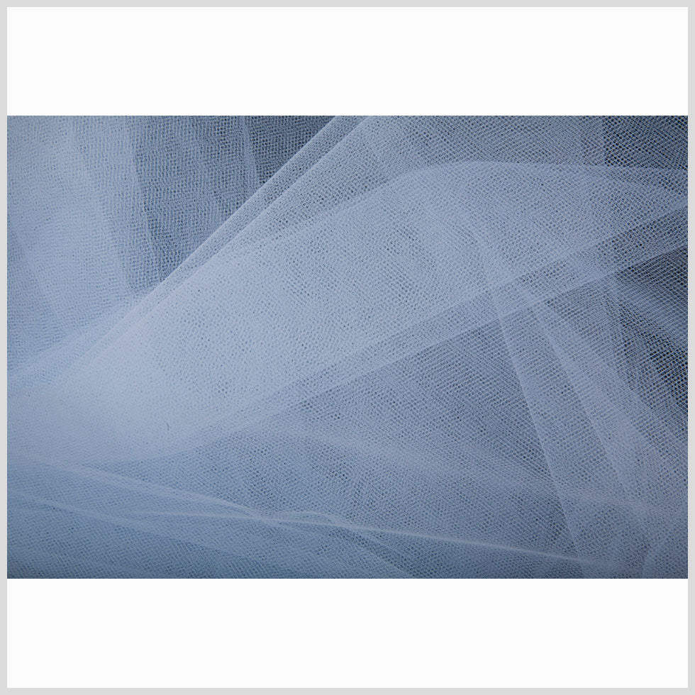 Nylon Tulle 108" - Soft Blue - Pavlova Wide Collection Full Nylon Tulle 108" - Soft Blue - Pavlova Wide Collection Full