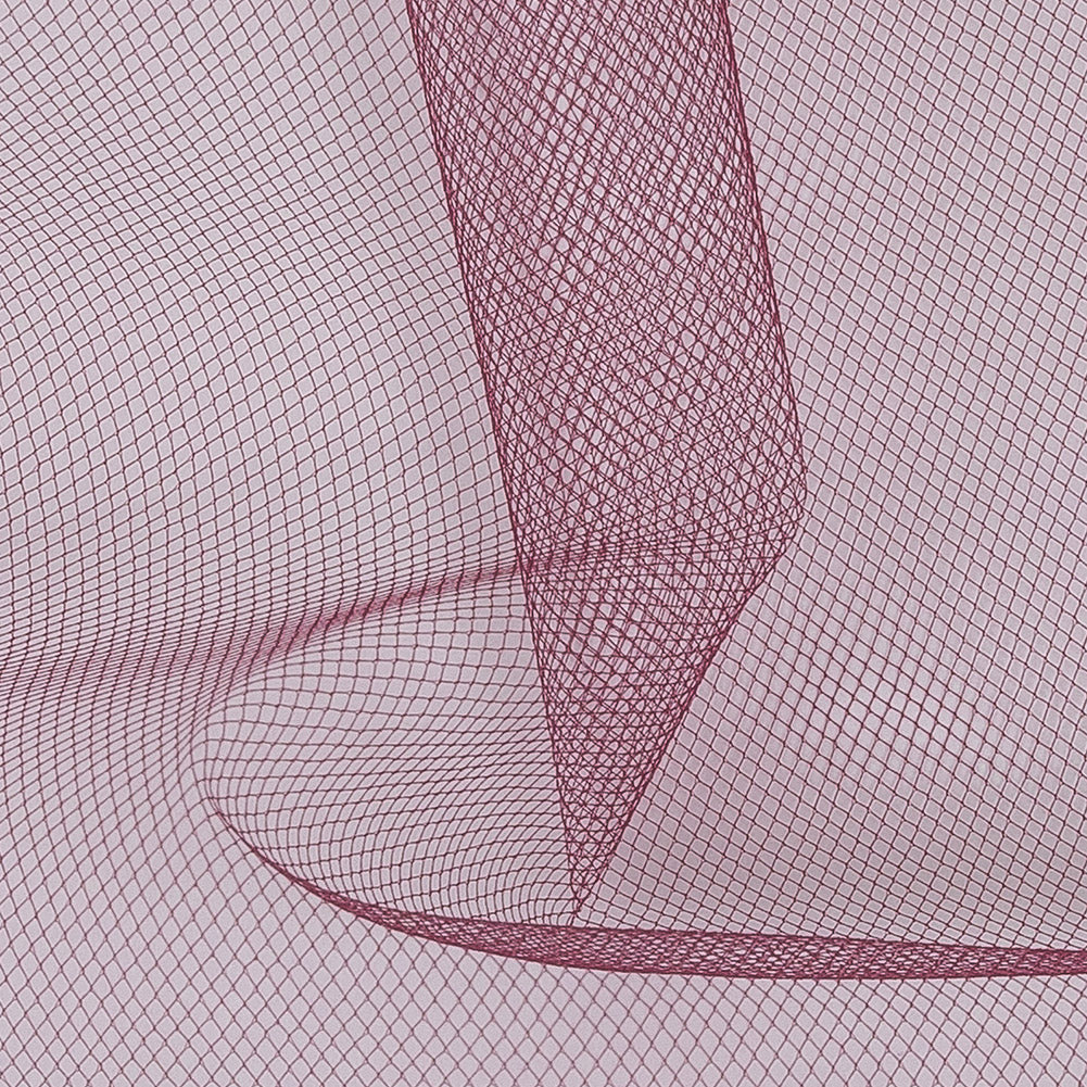 Nylon Tulle 108" - Wine - Pavlova Wide Collection Detail Nylon Tulle 108" - Wine - Pavlova Wide Collection Detail
