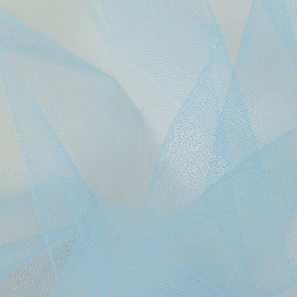Nylon Tulle 108" - Cyan Blue - Pavlova Wide Collection Detail Nylon Tulle 108" - Cyan Blue - Pavlova Wide Collection Detail