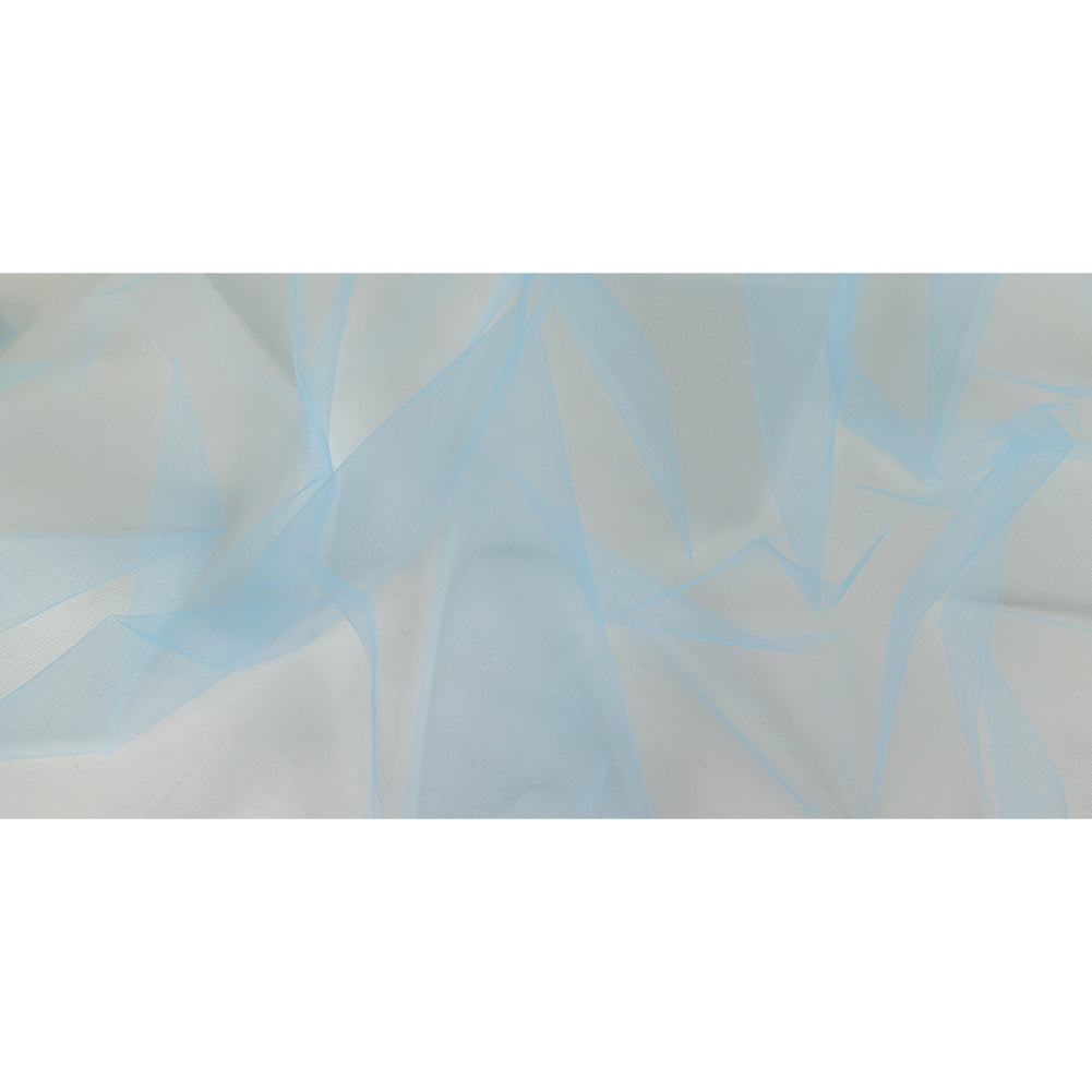 Nylon Tulle 108" - Cyan Blue - Pavlova Wide Collection Full Nylon Tulle 108" - Cyan Blue - Pavlova Wide Collection Full