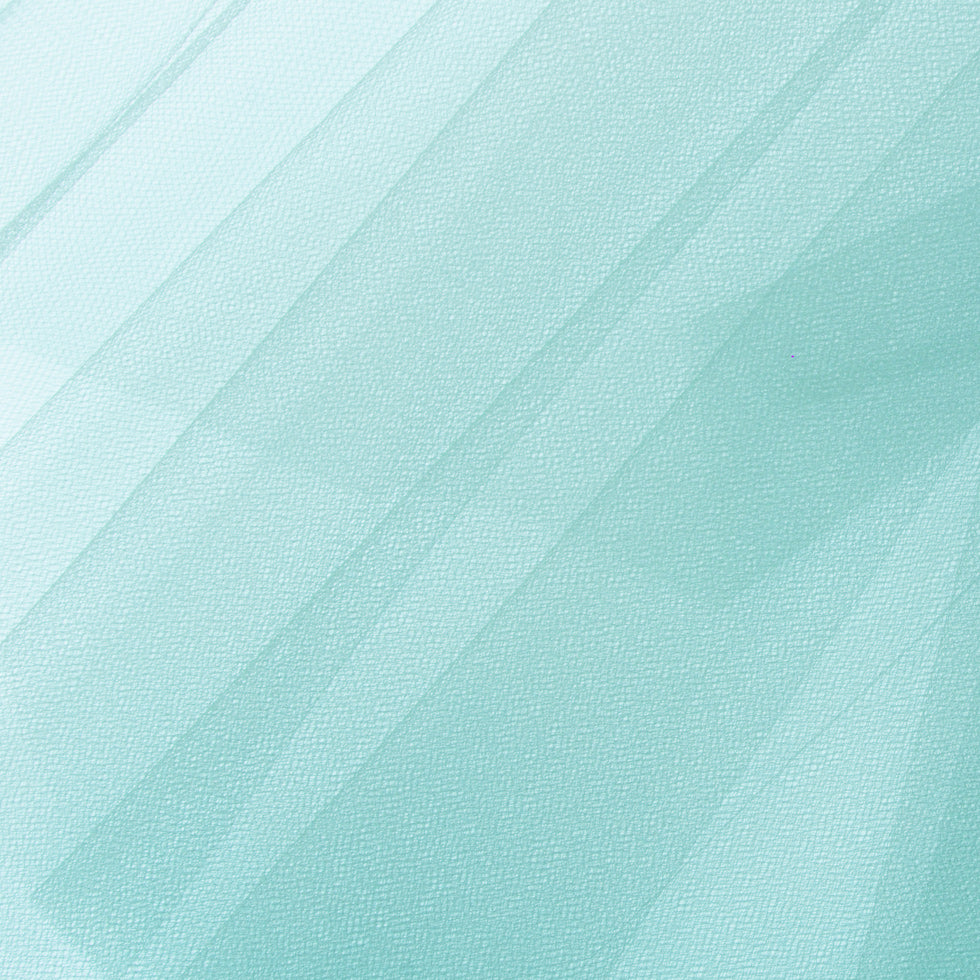 Nylon Tulle 108" - Aqua - Pavlova Wide Collection Nylon Tulle 108" - Aqua - Pavlova Wide Collection