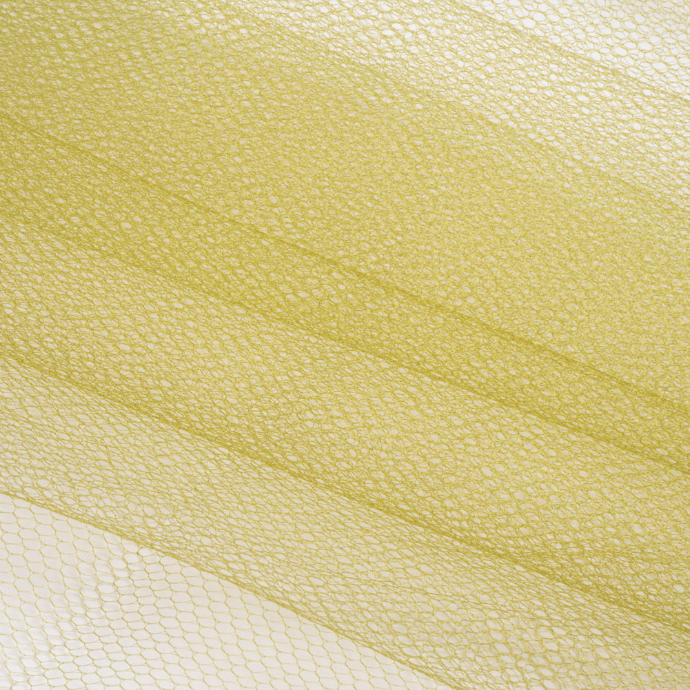 Nylon Net Tulle - Antique Gold - Gianna Collection Folded Nylon Net Tulle - Antique Gold - Gianna Collection Folded