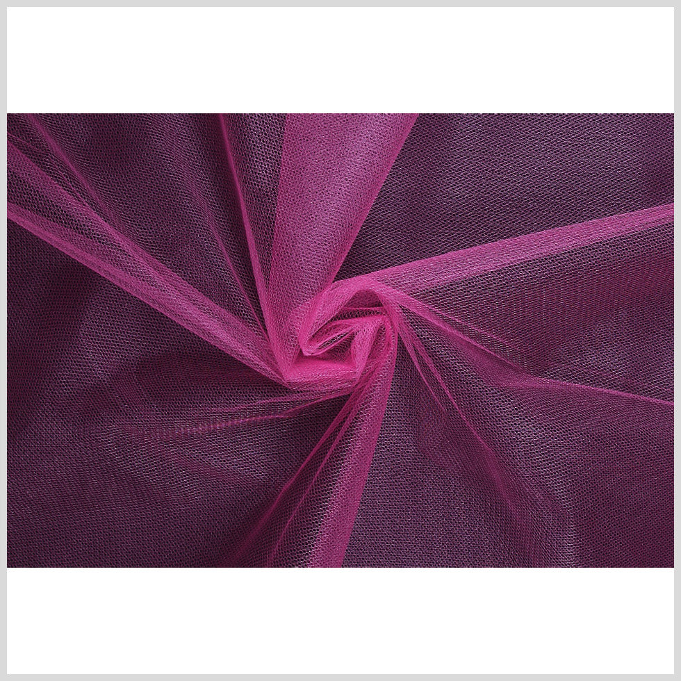 Nylon Net Tulle - American Beauty - Gianna Collection Full Nylon Net Tulle - American Beauty - Gianna Collection Full