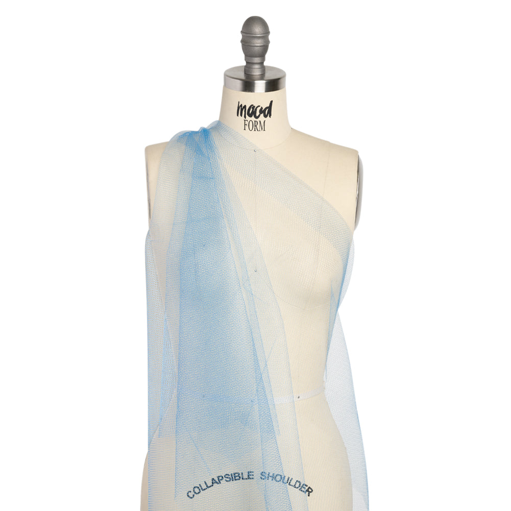 Nylon Net Tulle - French Blue - Gianna Collection Drape Nylon Net Tulle - French Blue - Gianna Collection Drape
