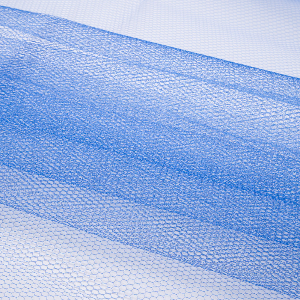 Nylon Net Tulle - Royal Blue - Gianna Collection Folded Nylon Net Tulle - Royal Blue - Gianna Collection Folded