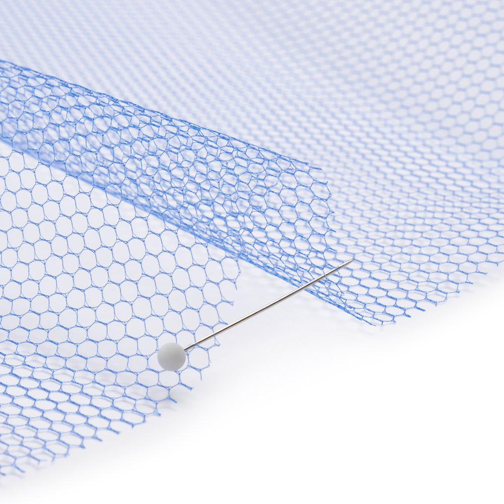 Nylon Net Tulle - Royal Blue - Gianna Collection Detail Nylon Net Tulle - Royal Blue - Gianna Collection Detail