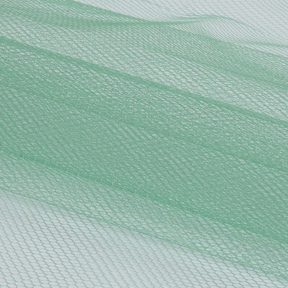 Nylon Net Tulle - Sage Green - Gianna Collection Folded Nylon Net Tulle - Sage Green - Gianna Collection Folded