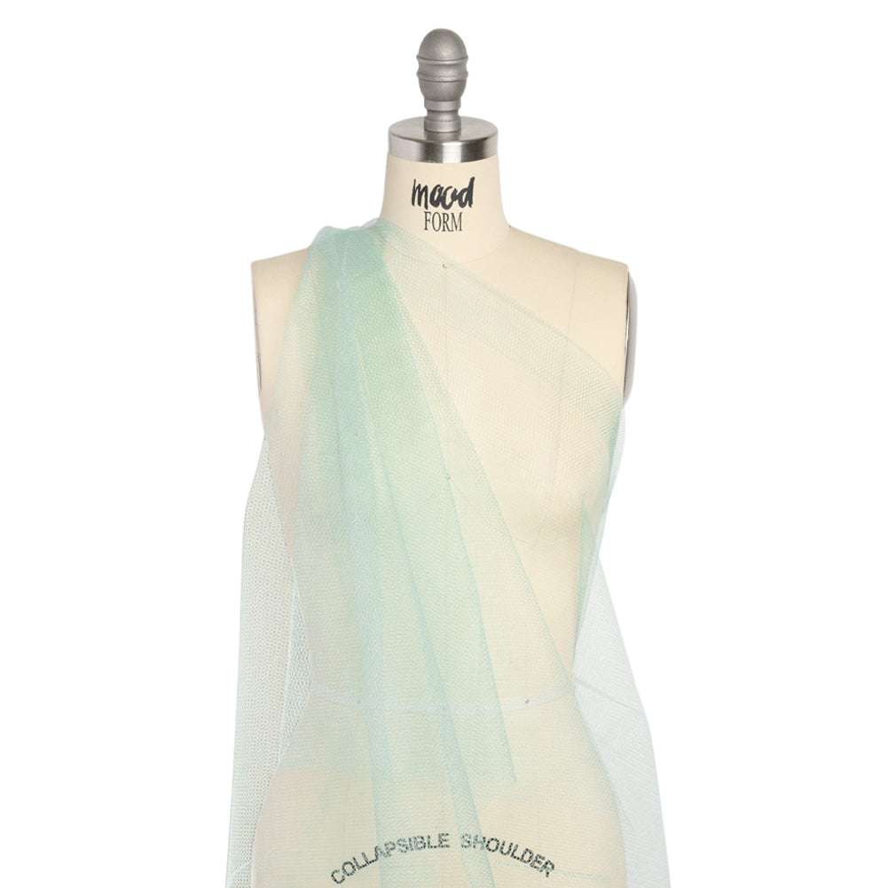 Nylon Net Tulle - Aqua - Gianna Collection Drape Nylon Net Tulle - Aqua - Gianna Collection Drape