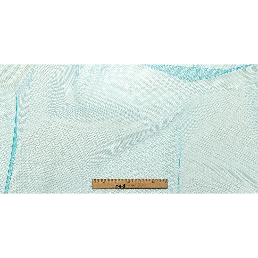 Nylon Net Tulle - Turquoise - Gianna Collection Full Nylon Net Tulle - Turquoise - Gianna Collection Full