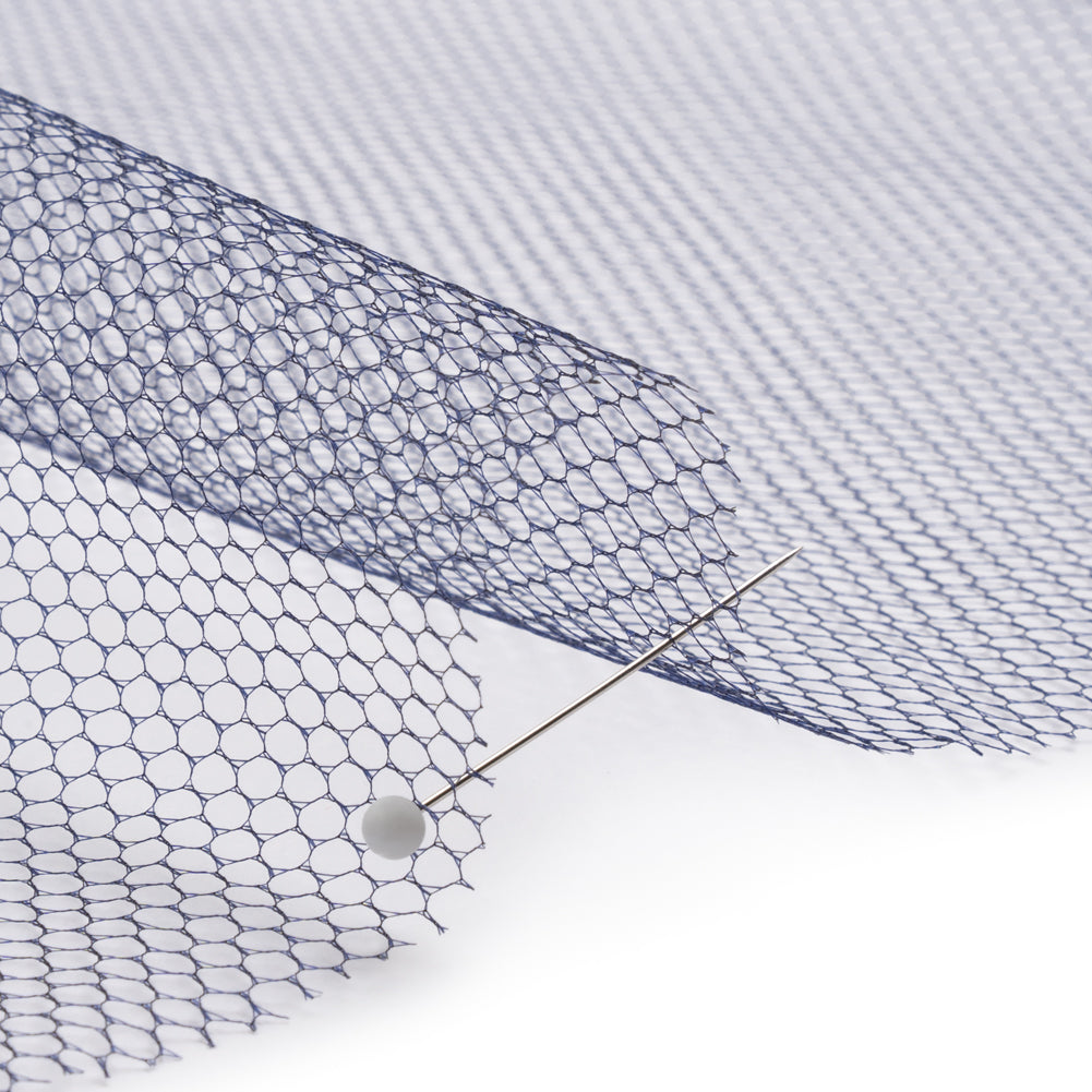 Nylon Net Tulle - Navy - Gianna Collection Detail Nylon Net Tulle - Navy - Gianna Collection Detail