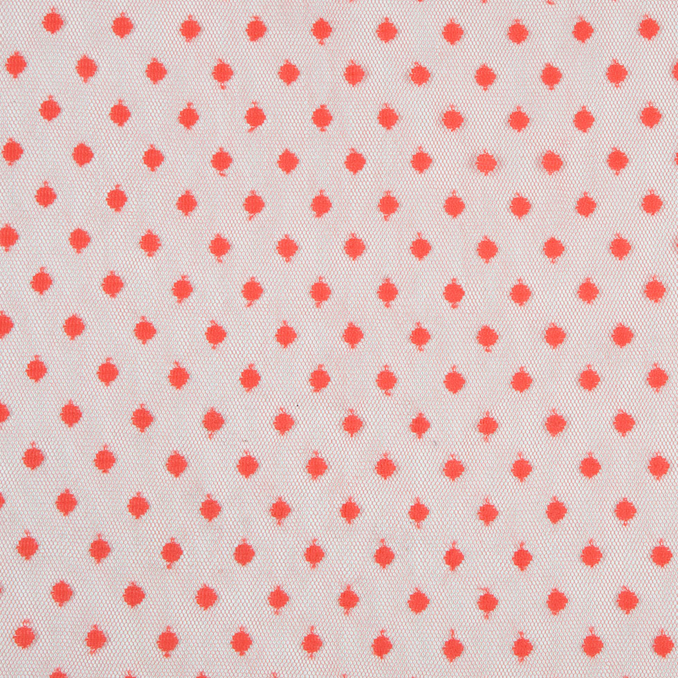 Red Polka Dots Tulle & Crinoline Red Polka Dots Tulle & Crinoline