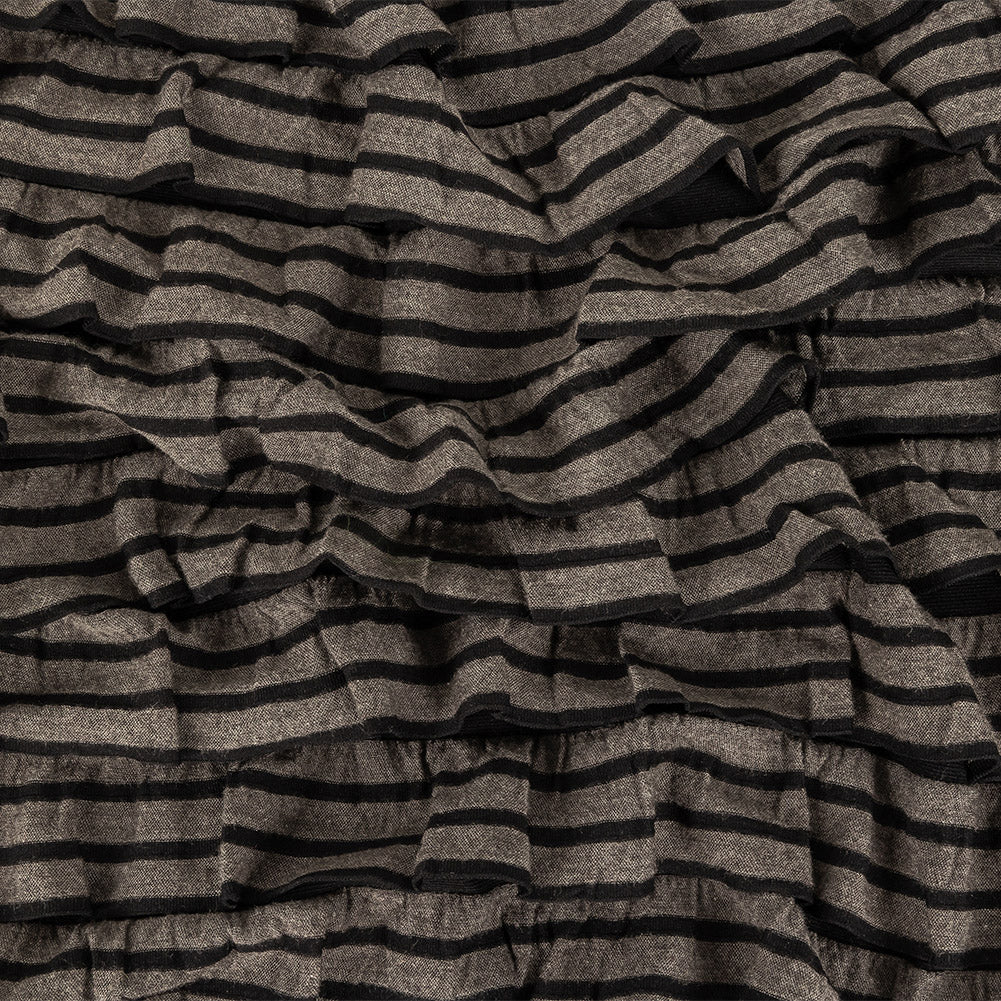 Black/Gray Jersey Stripes Black/Gray Jersey Stripes
