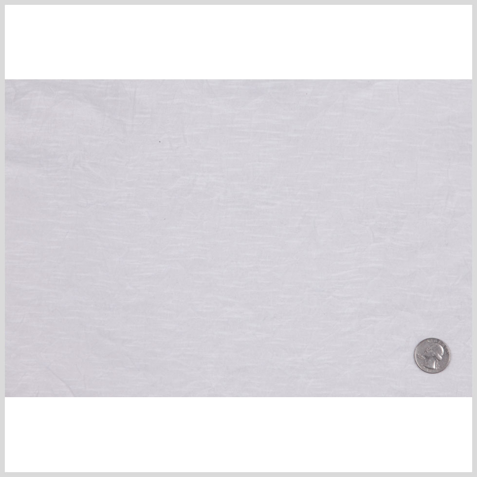 White Wrinkled Lightweight Polyester Jersey Full White Wrinkled Lightweight Polyester Jersey Full