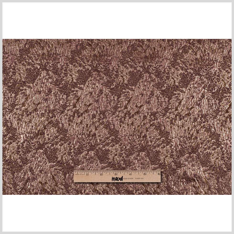 Deep Bronze Italian Metallic Brocade Full Deep Bronze Italian Metallic Brocade Full