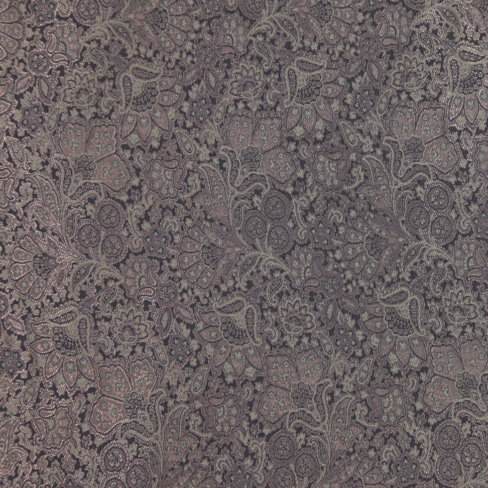 Italian Olive Floral Rayon Brocade Italian Olive Floral Rayon Brocade