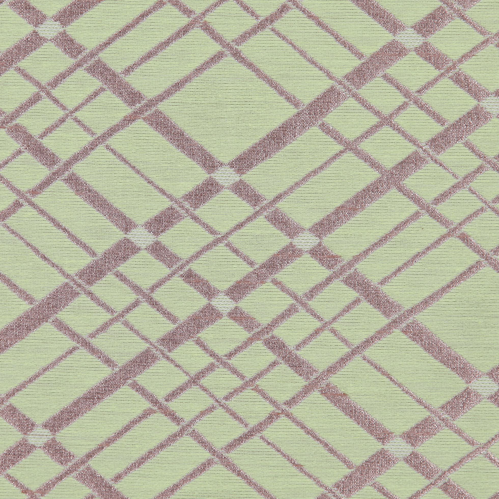 Muted Gold and Lime Double-Faced Italian Geometric Brocade Detail Muted Gold and Lime Double-Faced Italian Geometric Brocade Detail