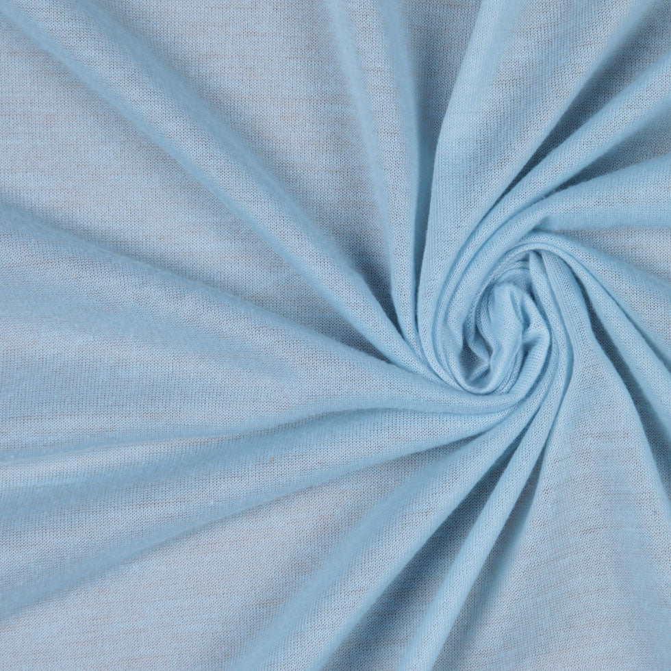 Stratosphere Blue Polyester Jersey Detail Stratosphere Blue Polyester Jersey Detail