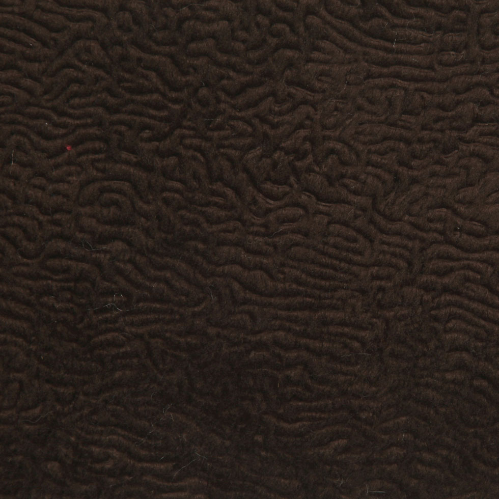 Chocolate Polyester-Nylon Faux Fur Chocolate Polyester-Nylon Faux Fur