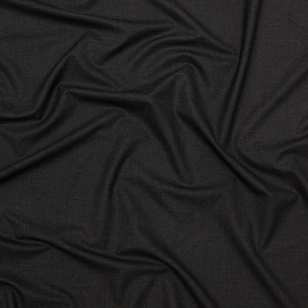 Charcoal Stretch Polyester Suiting Charcoal Stretch Polyester Suiting