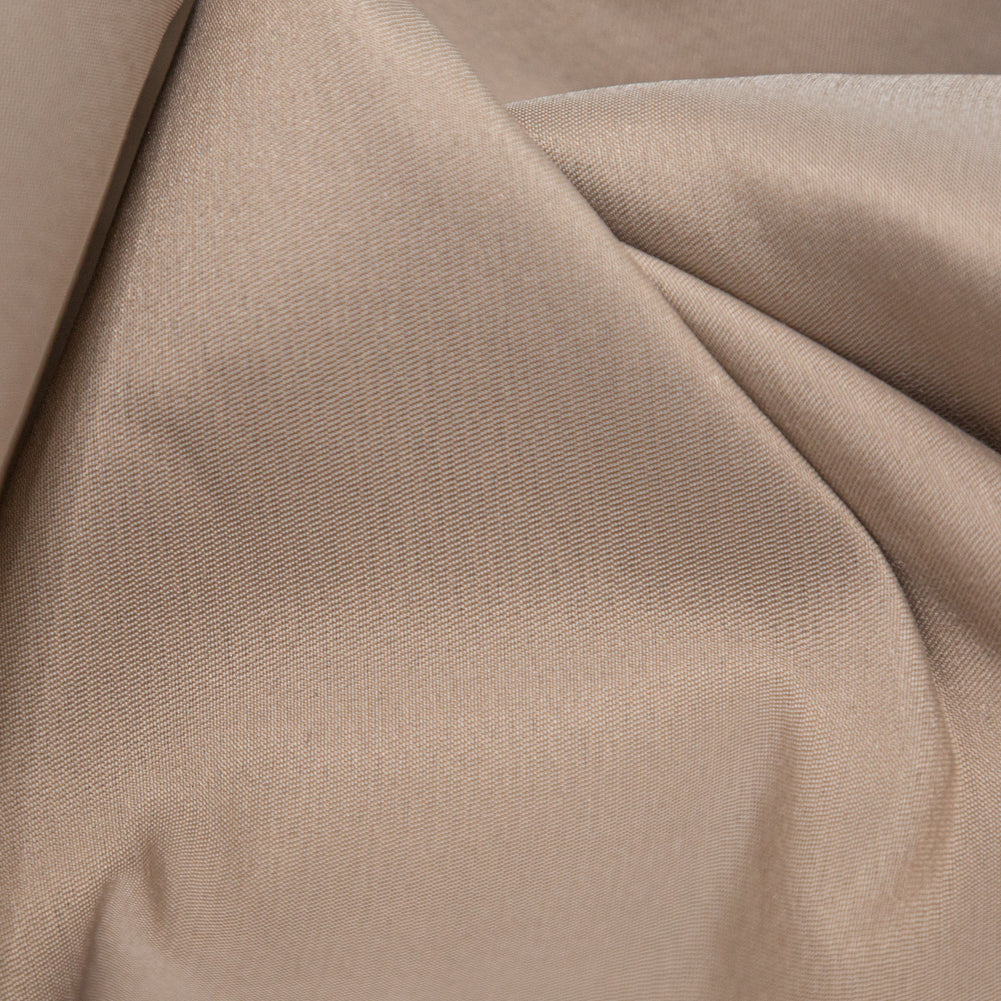 Bering Sea and Simply Taupe Reversible Polyester Taffeta Detail Bering Sea and Simply Taupe Reversible Polyester Taffeta Detail