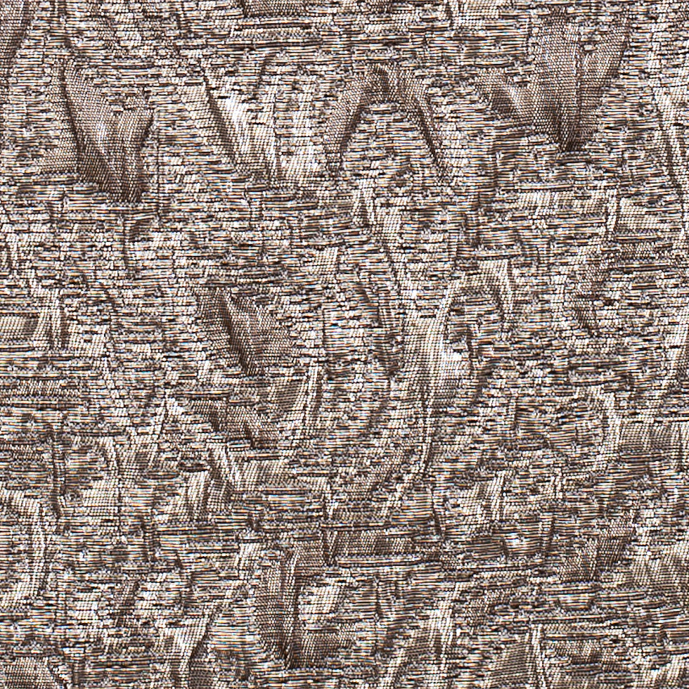 Gold Metallic Crinkled Brocade Detail Gold Metallic Crinkled Brocade Detail