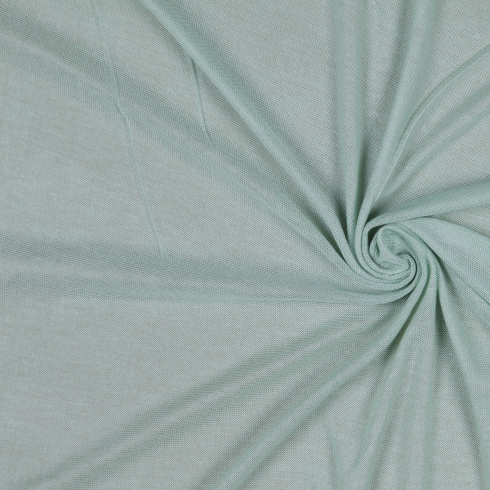 Icy Green Sheer Rayon Jersey Icy Green Sheer Rayon Jersey