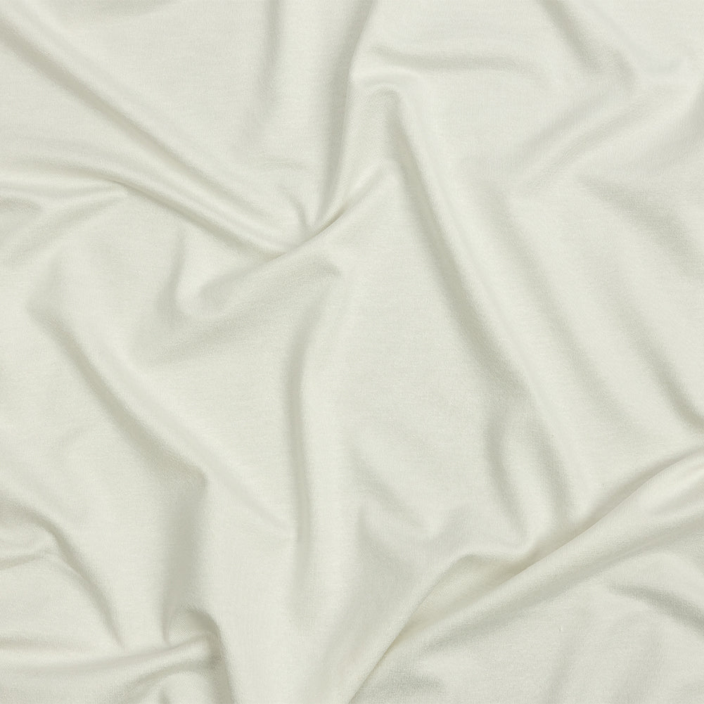 Italian Ivory Stretch Rayon Jersey Italian Ivory Stretch Rayon Jersey