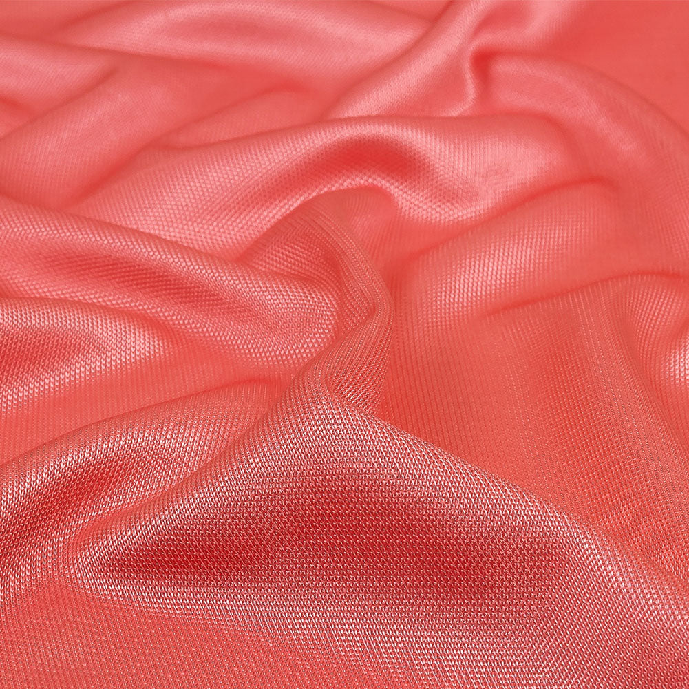 Bright Bubblegum Solid Jersey Detail Bright Bubblegum Solid Jersey Detail