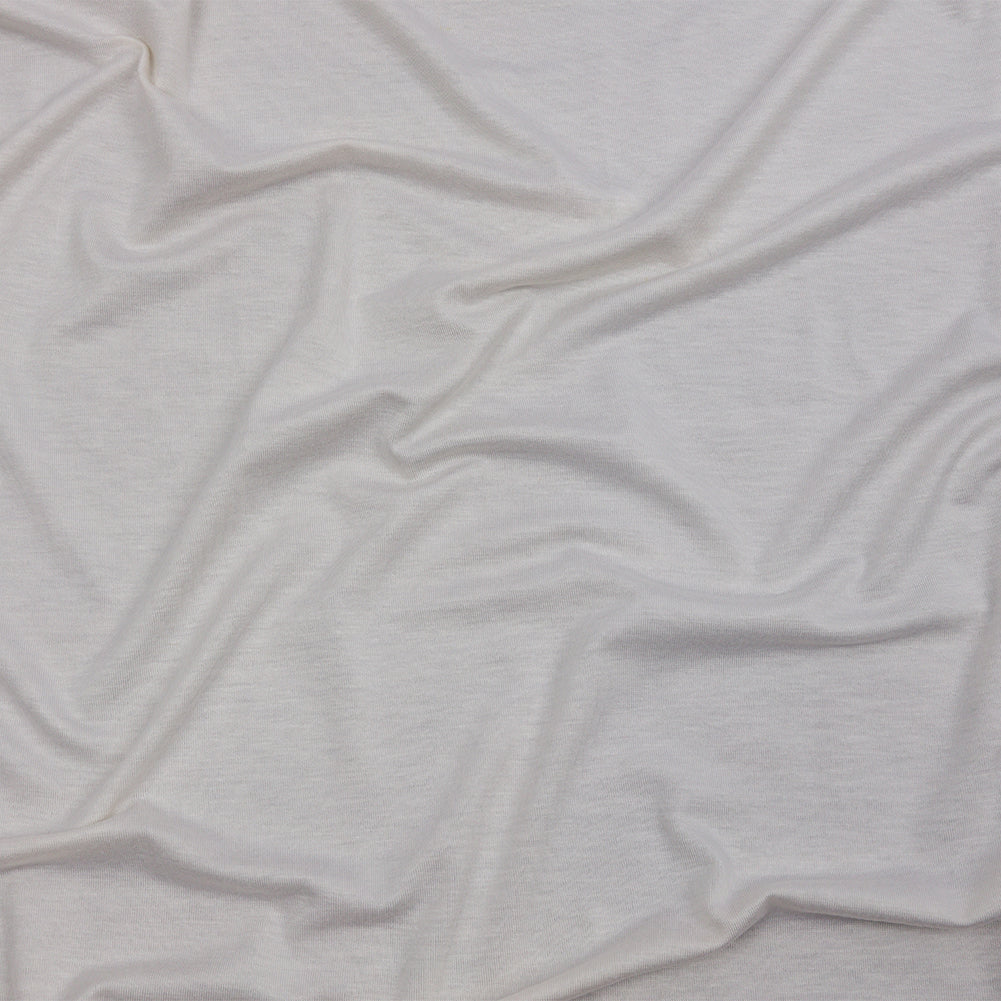 Italian Ivory Stretch Rayon Jersey Italian Ivory Stretch Rayon Jersey