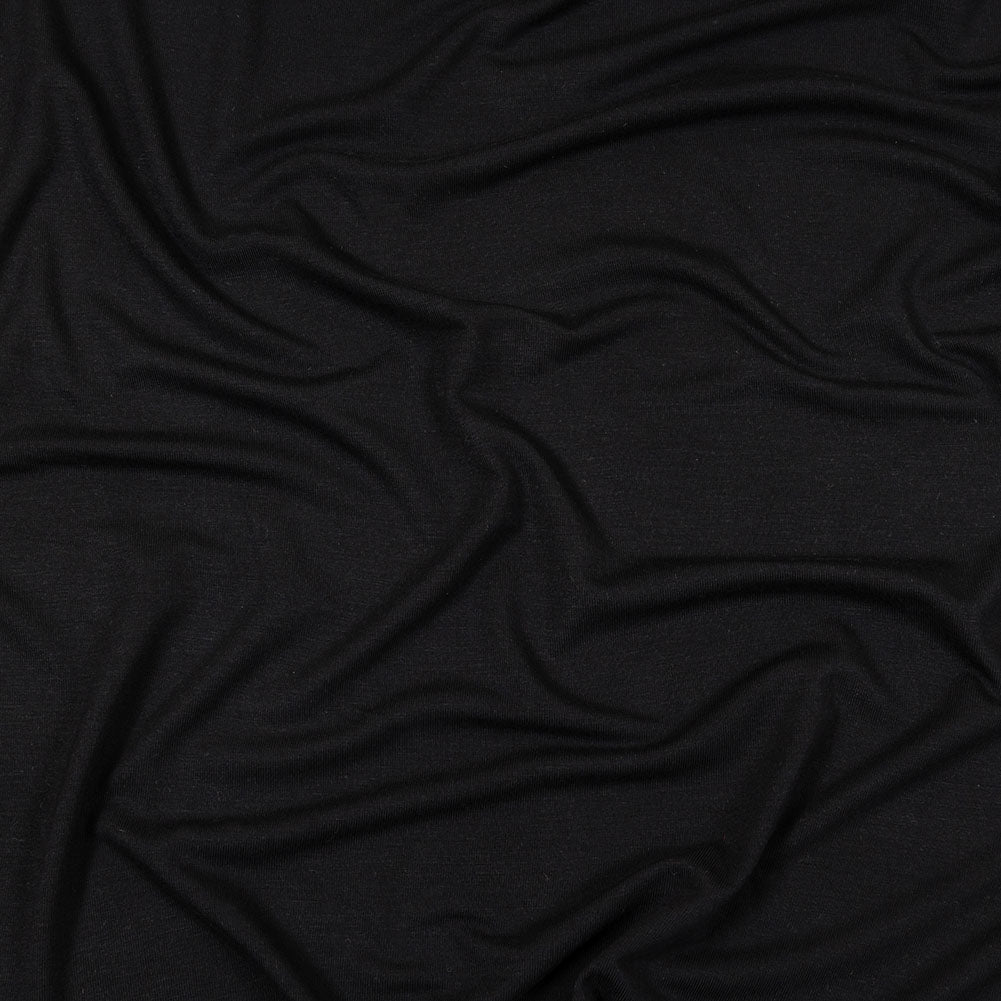 Midnight Navy Stretch Rayon Jersey Midnight Navy Stretch Rayon Jersey