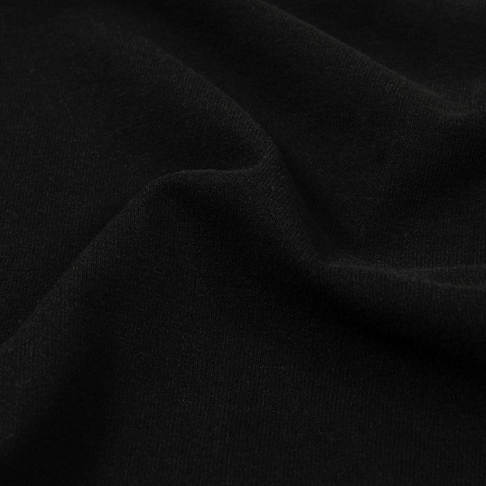 Black Stretch Rayon Jersey Detail Black Stretch Rayon Jersey Detail
