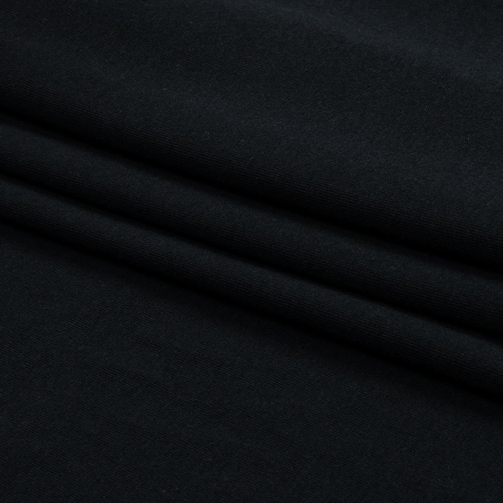 Midnight Navy Stretch Rayon Jersey Folded Midnight Navy Stretch Rayon Jersey Folded