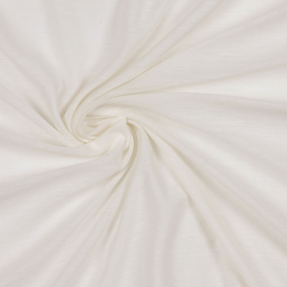Ivory Tissue-Weight Rayon Jersey Detail Ivory Tissue-Weight Rayon Jersey Detail