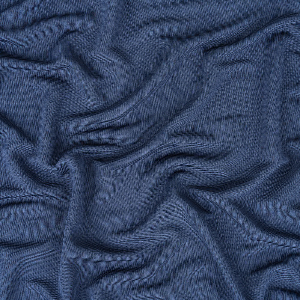Dark Blue Rayon Pique Knit Dark Blue Rayon Pique Knit