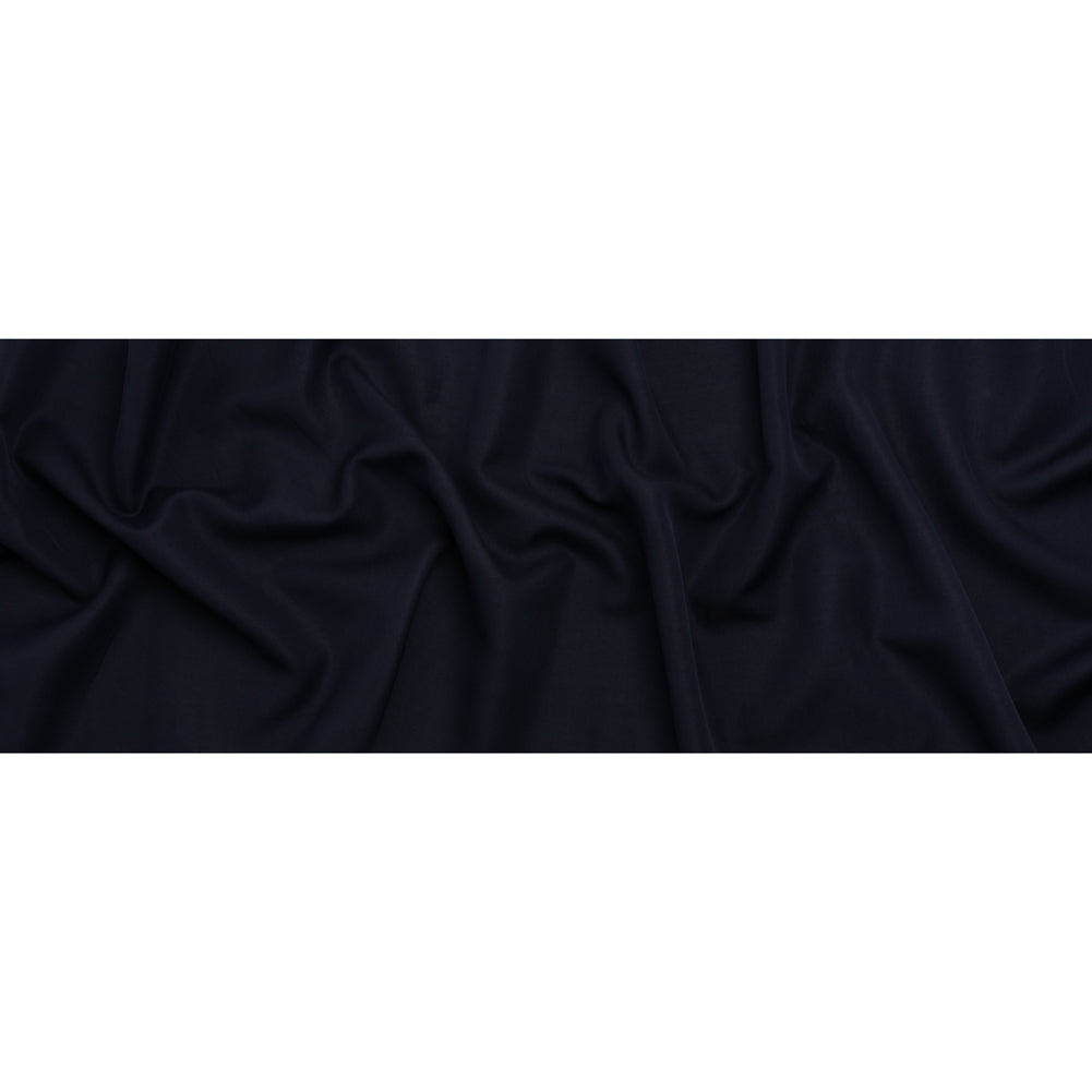 Rayon and Cotton Twill - Navy - Deadstock - Full Rayon and Cotton Twill - Navy - Deadstock - Full