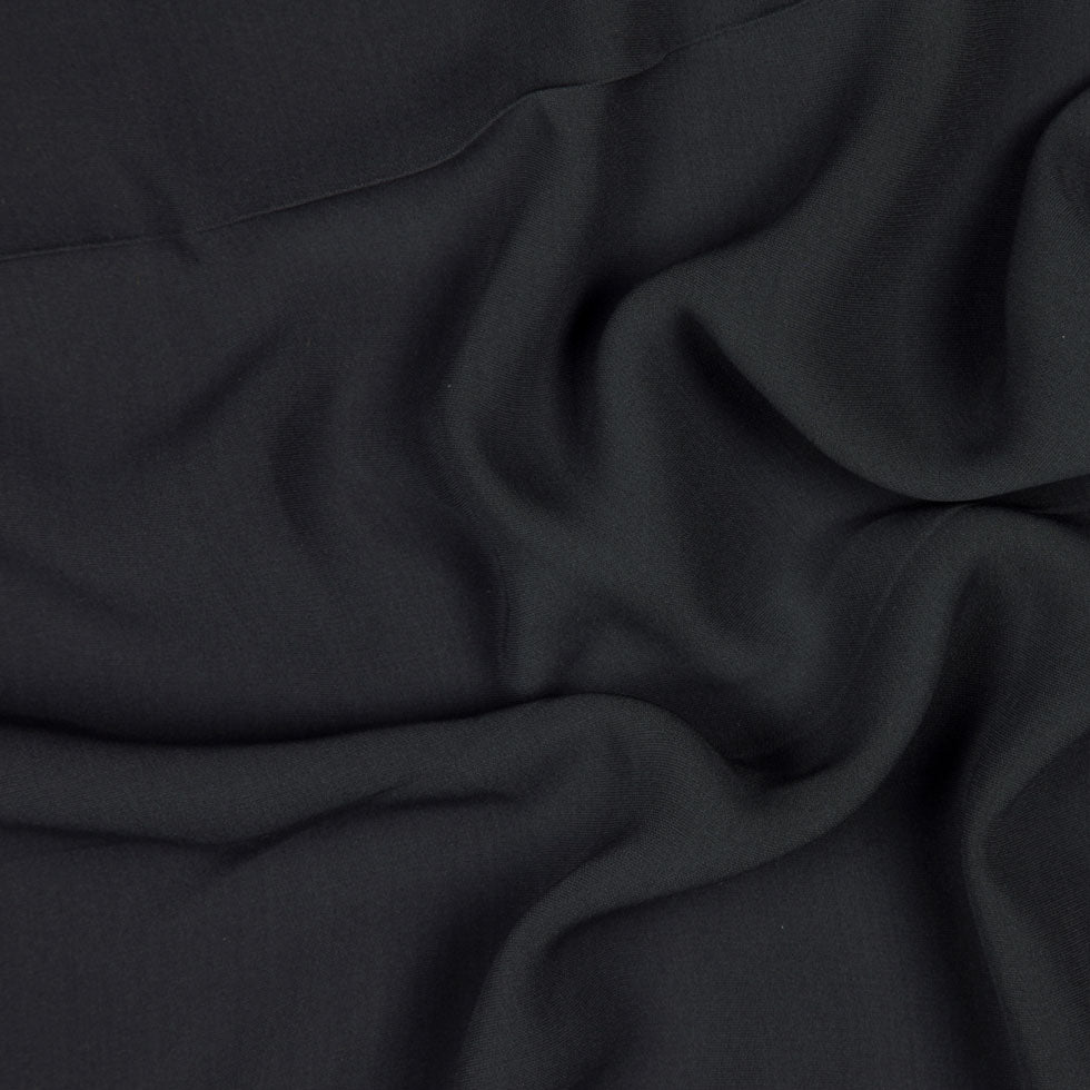 Calvin Klein Gray High-Twist Silk Georgette Calvin Klein Gray High-Twist Silk Georgette