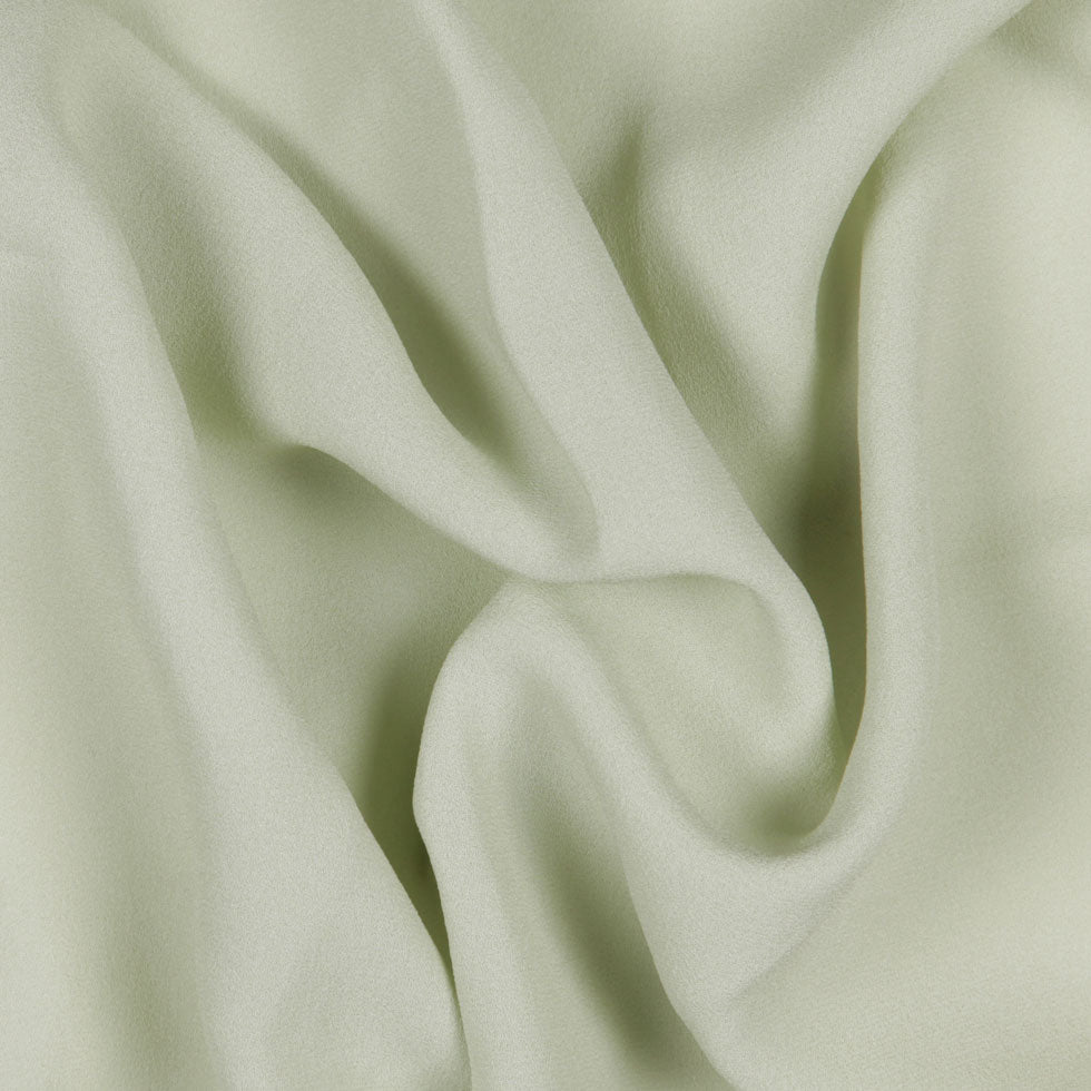 Pastel Green Solid Georgette Detail Pastel Green Solid Georgette Detail