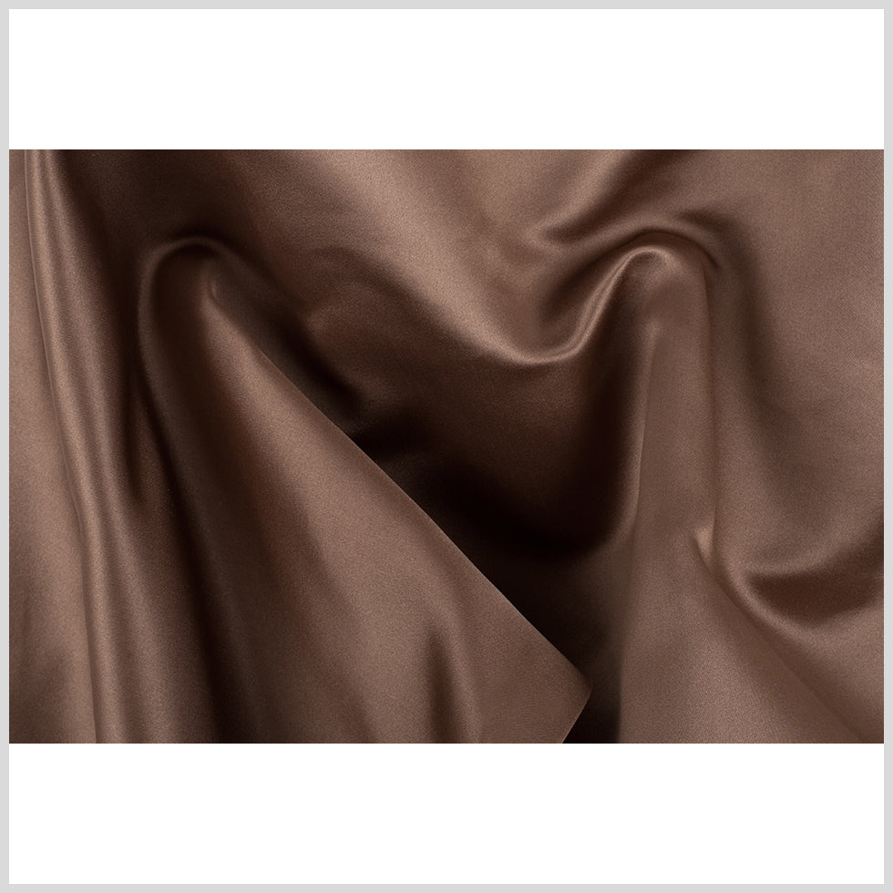 Hot Chocolate Double Faced Duchesse Satin - Full Hot Chocolate Double Faced Duchesse Satin - Full