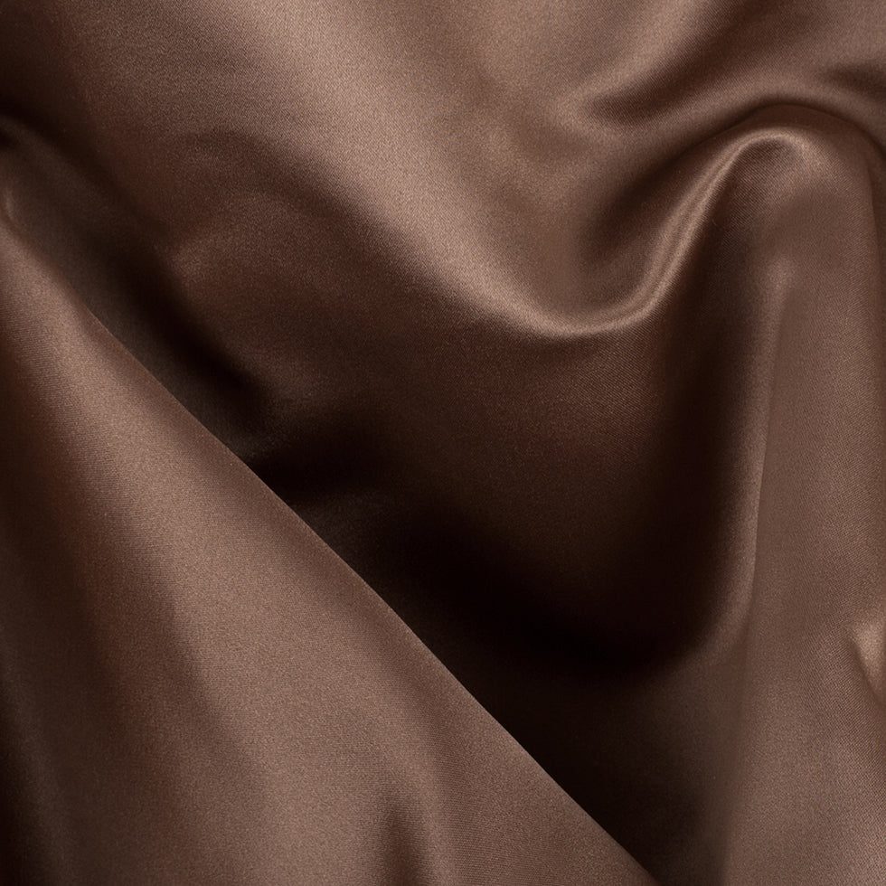 Hot Chocolate Double Faced Duchesse Satin Hot Chocolate Double Faced Duchesse Satin