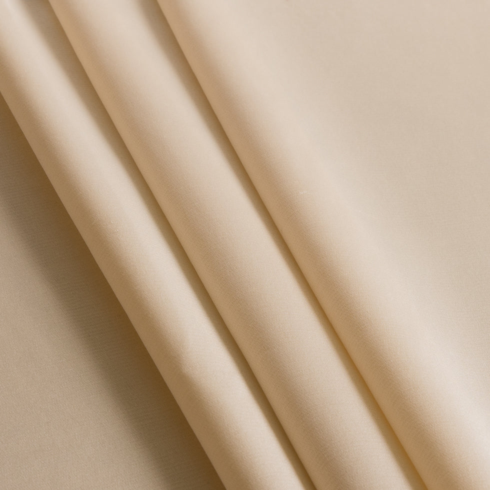 Ivory Satin Faced Silk Crepe Ivory Satin Faced Silk Crepe