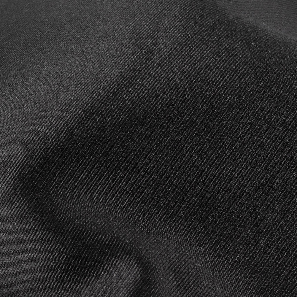 Black and Navy Silk Twill Black and Navy Silk Twill