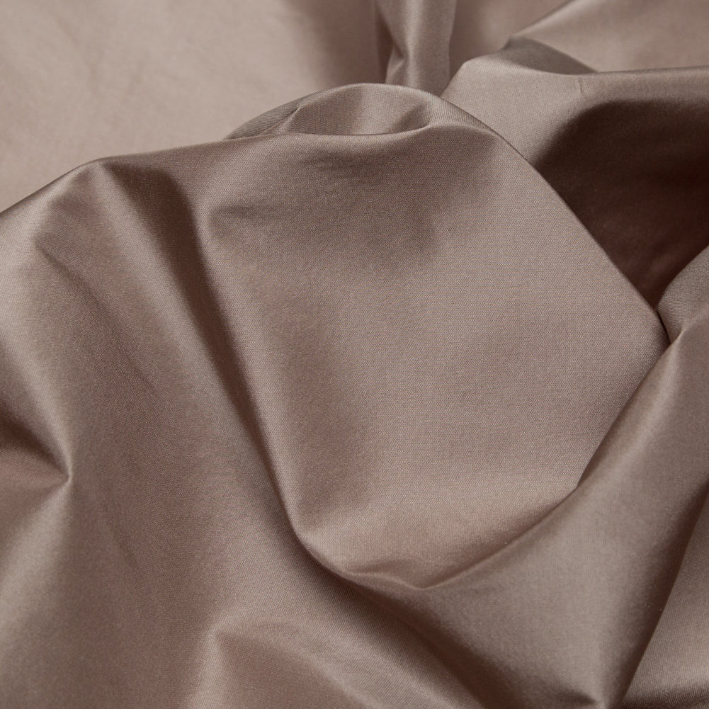 Warm Gray Silk Taffeta Detail Warm Gray Silk Taffeta Detail